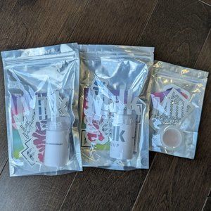 NEW Lot of (3) MILK Makeup Products - Natural Deodorant & Rose' Lip Salve